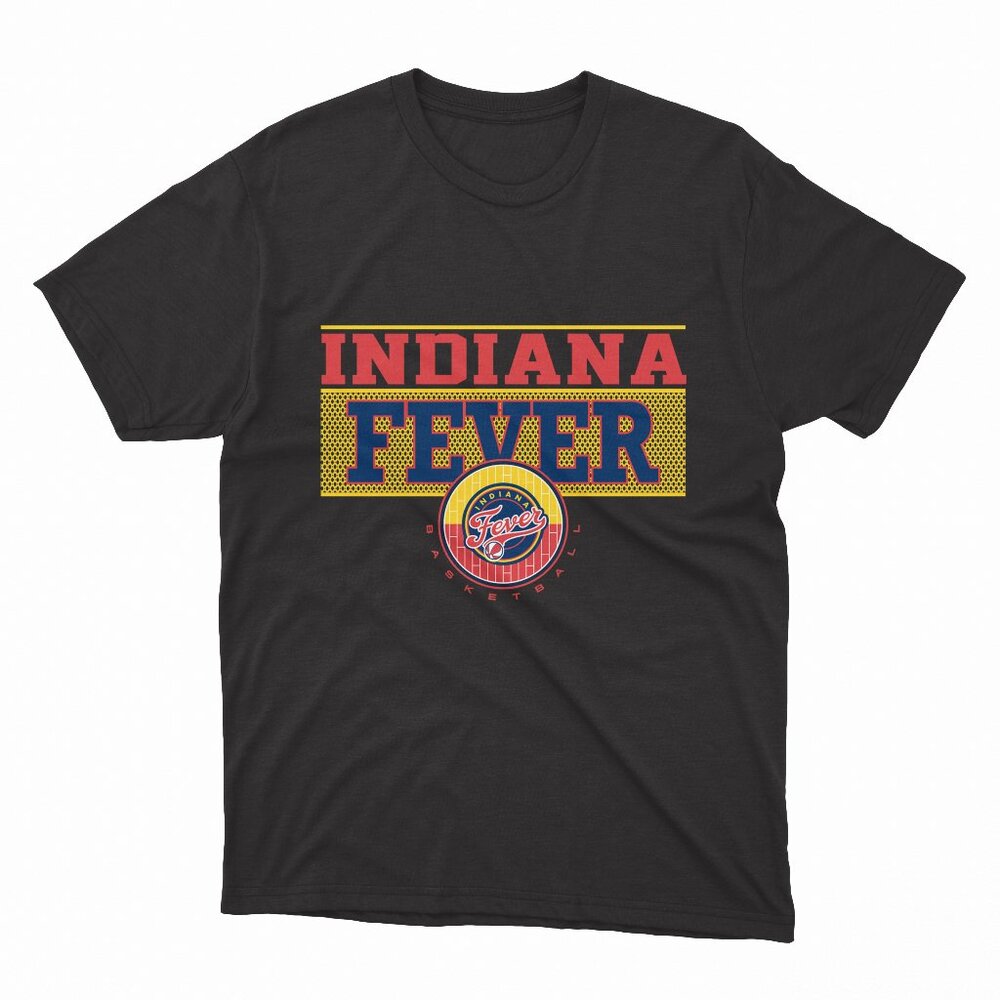WNBA Indiana Fever Half Court Black T-Shirt